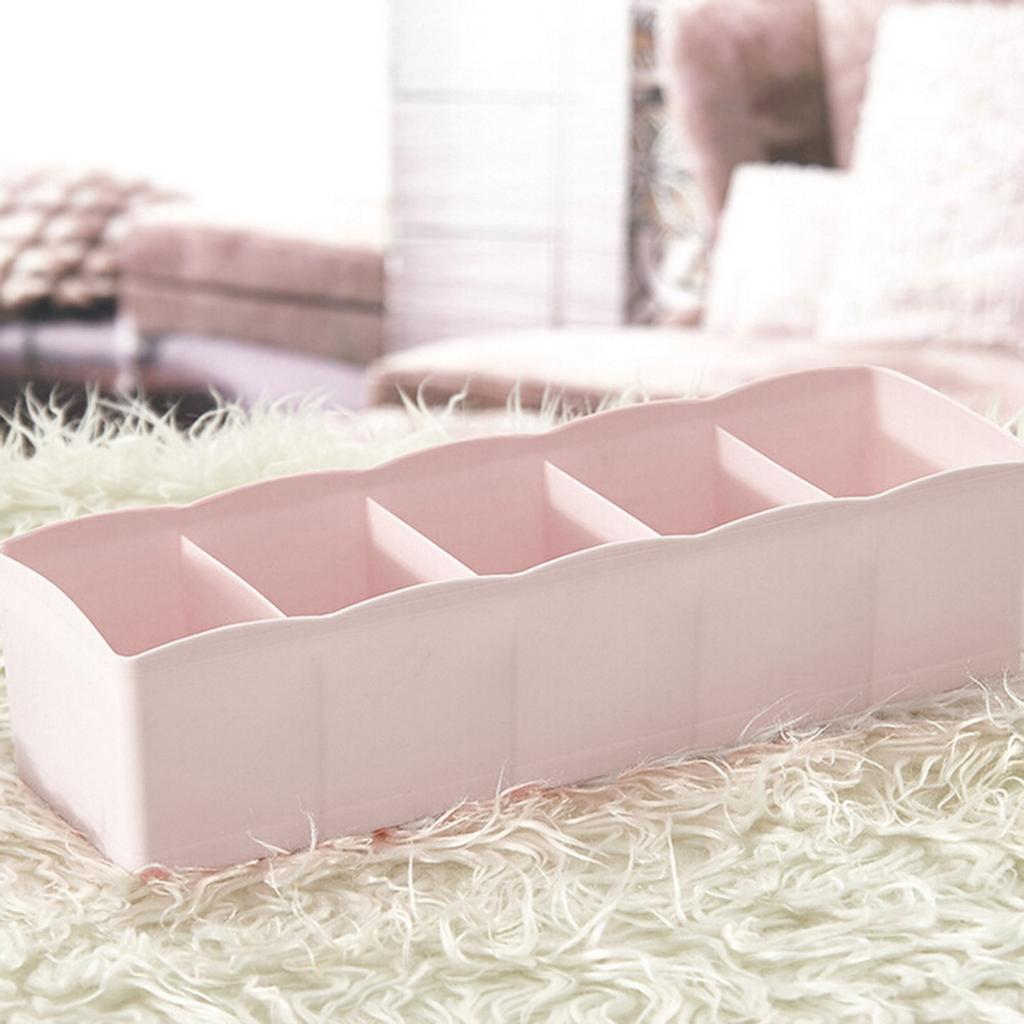 Sagit 5,Cells,Plastic,Organizer,Storage,Box,Tie,Bra,Socks,Drawer,Cosmetic,Divider,Tidy