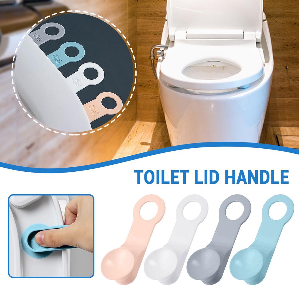 Toilet Seat Cover Lifter Lid Bowl Seat Lift Handle Bathroom Soft Toilet Holder