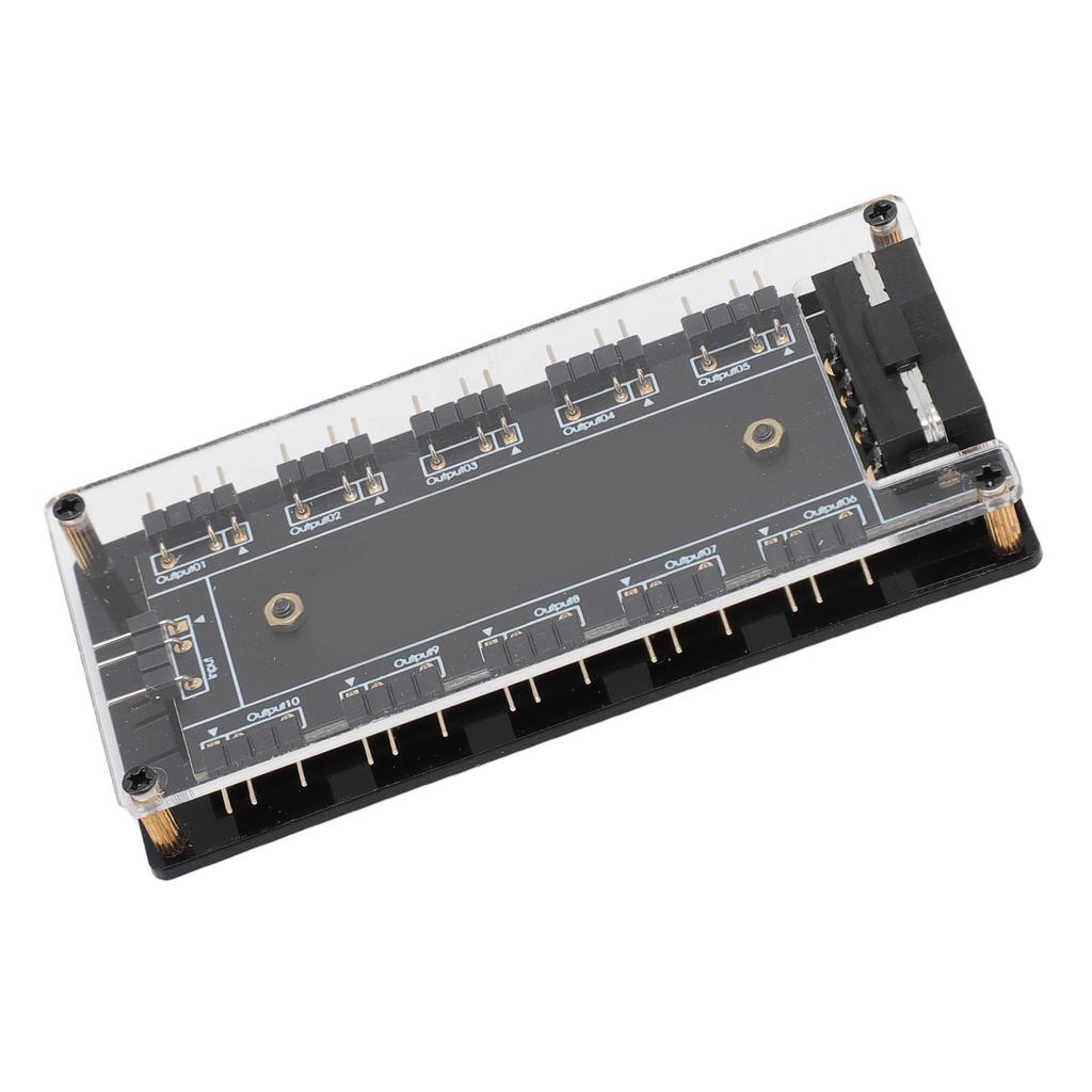 5 В 3-контактный ARGB RGB светодиодный разветвитель-концентратор с акриловым корпусом мощный 4D блок питания универсальный для большинства