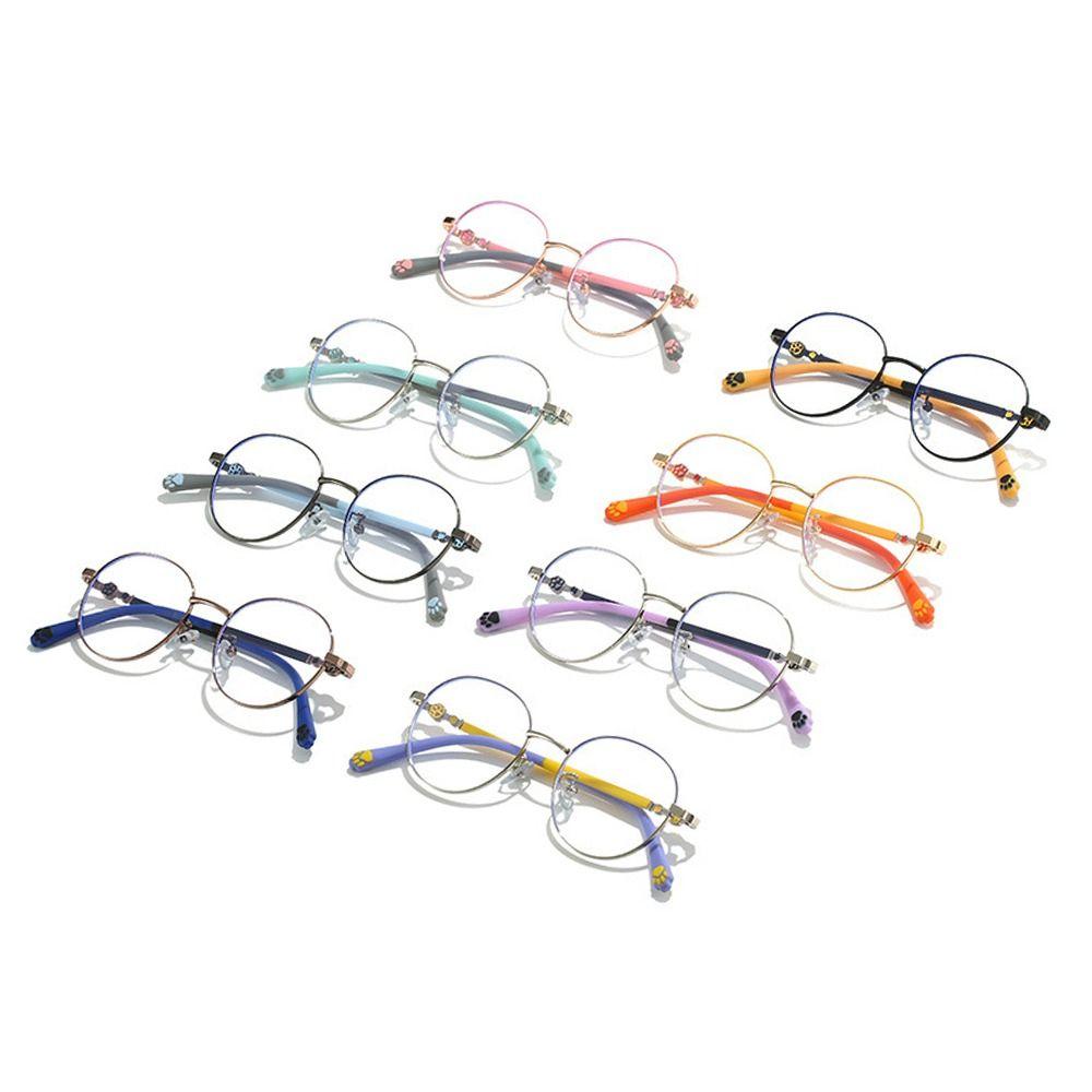 Online Classes Eye Protection Comfortable Eyeglasses Kids Glasses Anti-blue Light Ultra Light Frame