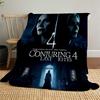 1PC Conjuring Last Rites Outdoor Flannel Blanket Soft Plush Decor for Picnics, camping,Bedroom, Playroom, Office1207A
