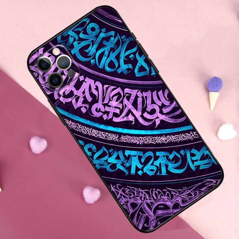Чехол для телефона Pokras Lampas Art Graffiti для iPhone 17 Pro Max 14 15 16 Plus 11 Pro Max 12 13 Mini 16e 17 Air Задняя крышка