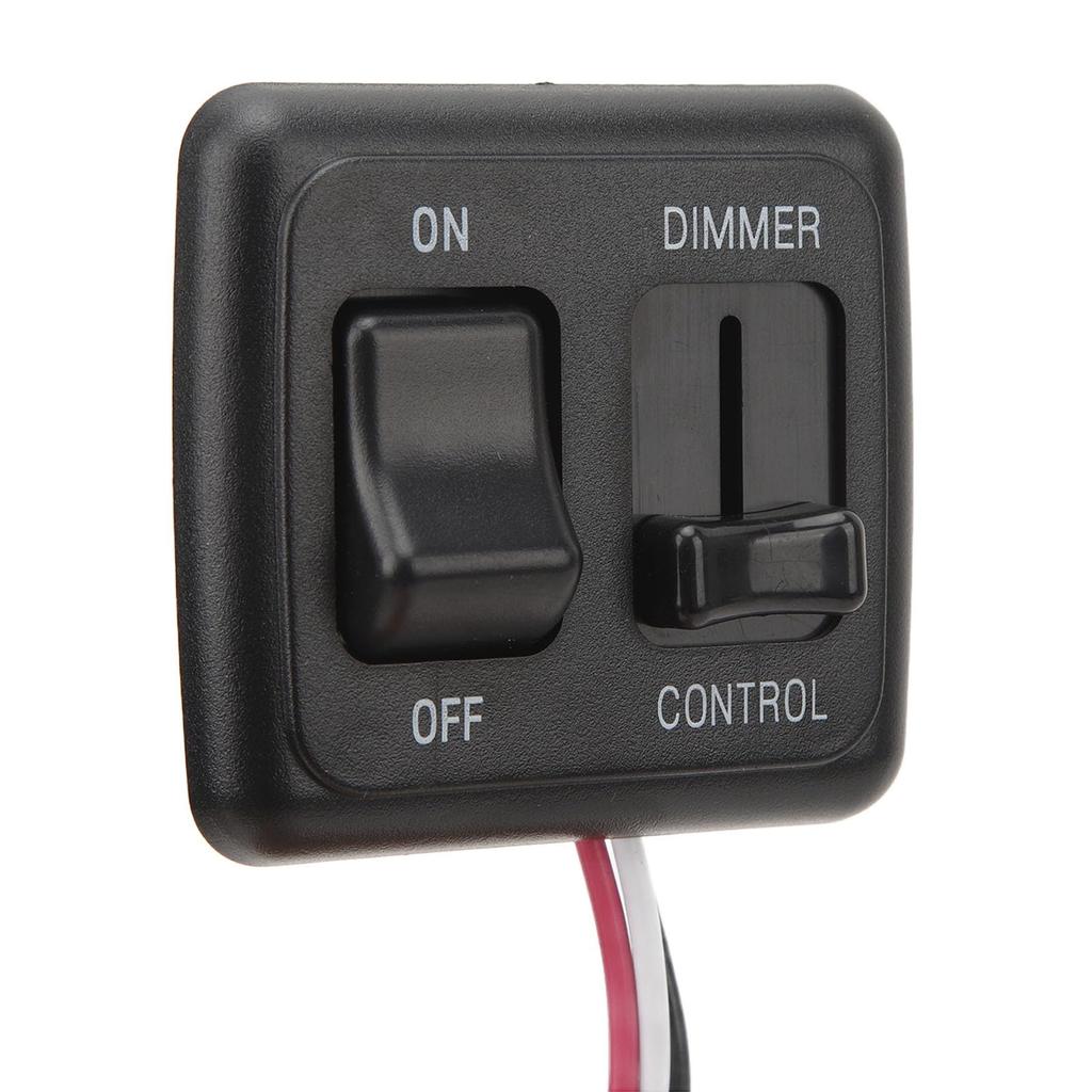 Yctze 12V DC Dimmable Toggle Switch for LED, Halogen, Incandescent, and RV/Truck Strips