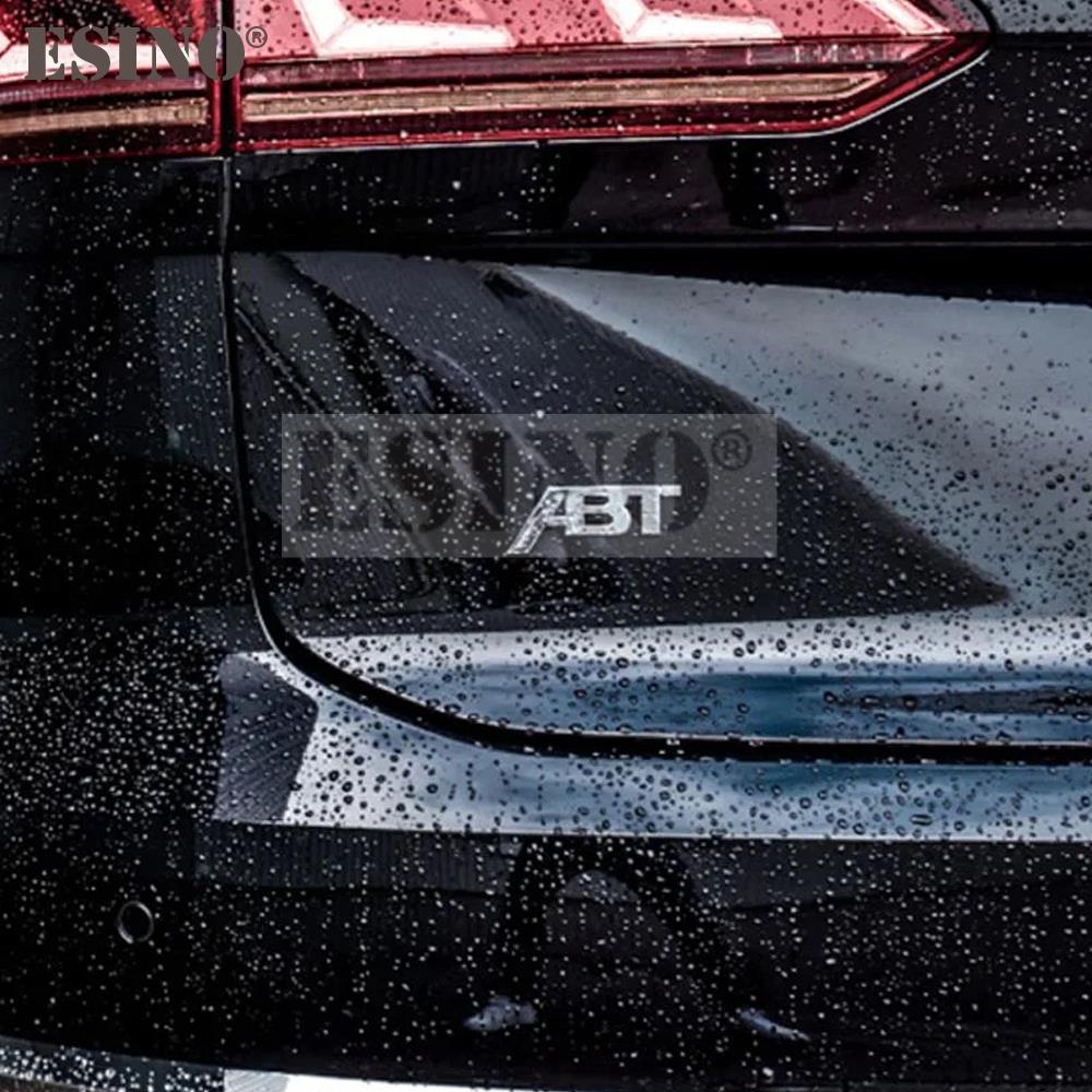 AAZW1 Car Sticker Adhesive Badge Decal Metal Zinc Alloy Emblem Car Fender Trunk Body Tailgate Badge for For ABT Sports