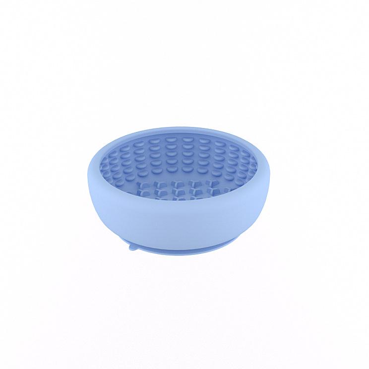 Silicone Non Slip Slow Feeder Bowl for Dogs Cats Large Capacity with Suction Cup Anti Choke Lick Mat Pet Feeding Dish
