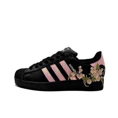 Originals Superstar 2 Midnight Flower Shadow, Масляные картины Коллекция CNY Легкие и дышащие Низкие JI0079(Команда603-Б)