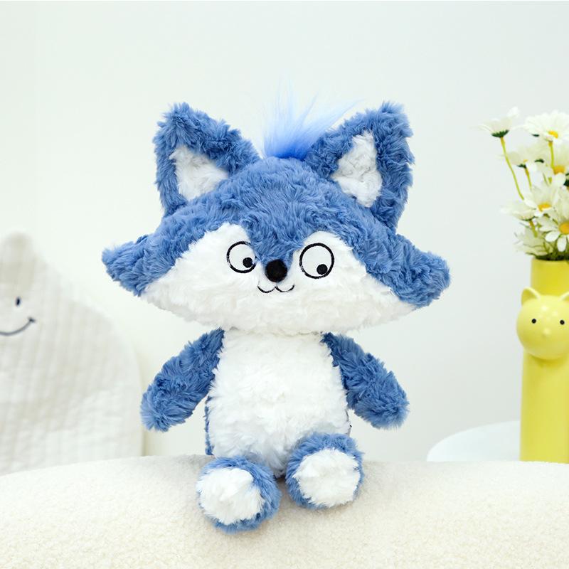 Забавная кукла лиса плюшевая игрушка милая маленькая кукла лиса детский подарок на день рождения подушка для бросания