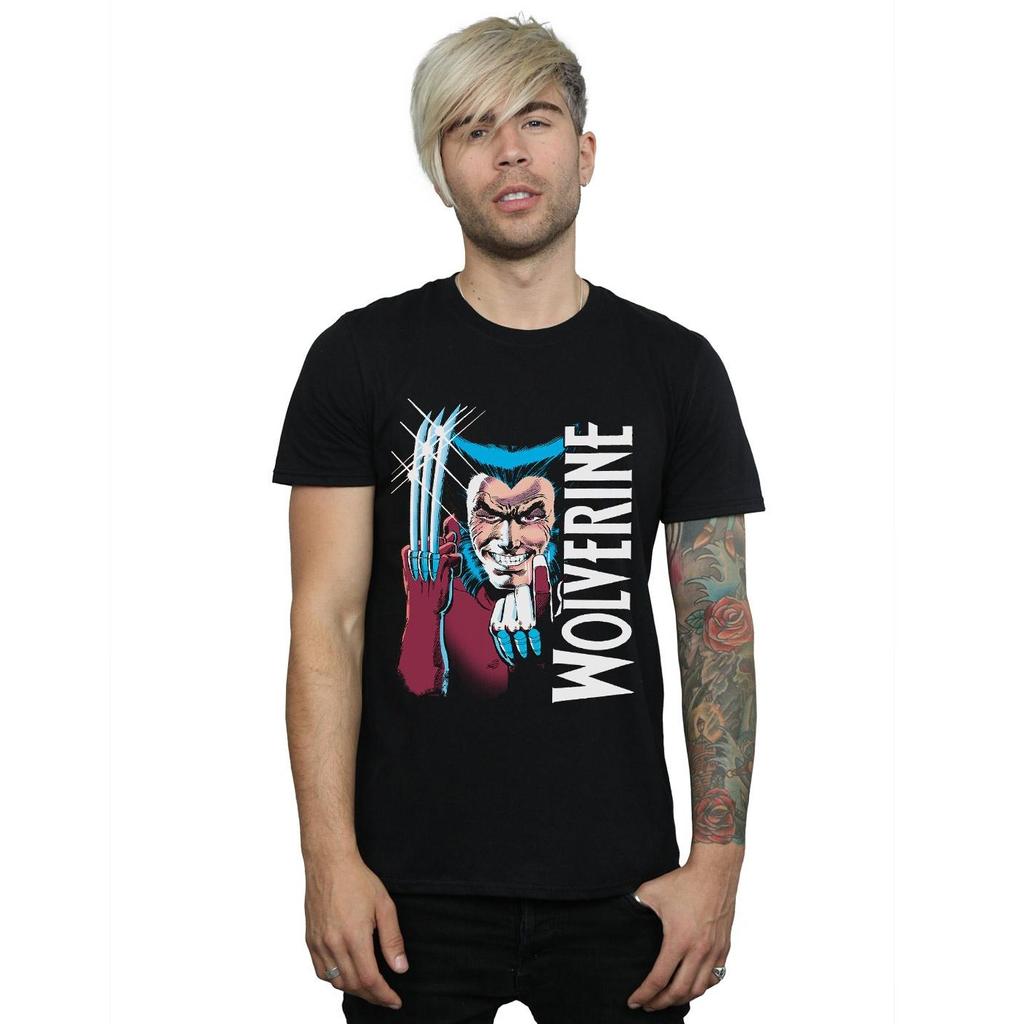 Marvel Mens X-Men Wolverine Come Here T-Shirt