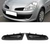 Car Front Bumper Open Vent Grille for Clio MK3 2005-2009 Intake Fog Light Grill Cover Replace 7701208684 Left/Right Side
