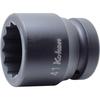 Yamashita Industrial Research Institute (Ko-ken) Impact Socket, 12-Point, 18405M-55, Drive: 25.4 X 55 X Total Length: 75mm