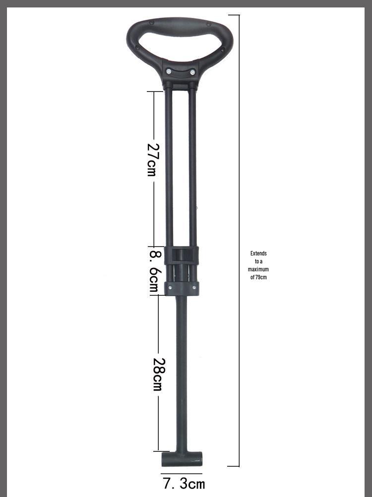 Telescopic Tow Bar & Handle for RV, Camping & Outdoor Trolleys