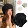Thin Knitted Hat Hollow Design Sunscreen Cap Fashion Beanies Hat  Spring Summer