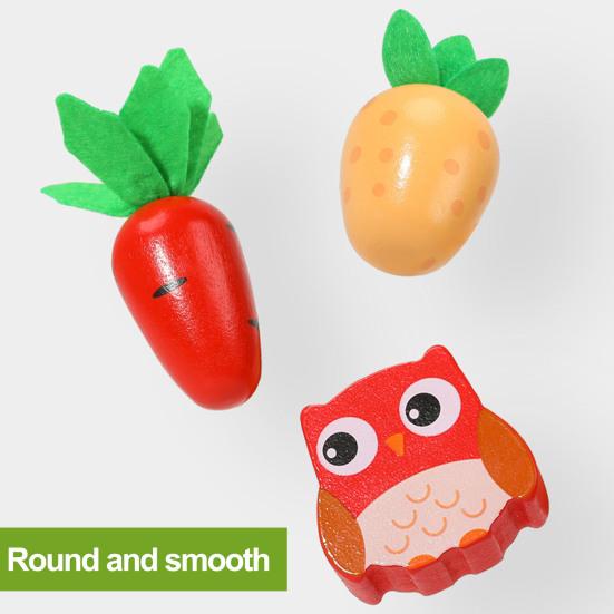 1 комплект, набор игрушек для автомобиля в форме фермы, деревянные многофункциональные блоки для познания животных, подходящие друг к другу блоки для малышей