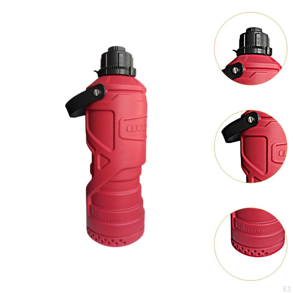 Мотоциклетный топливный бак 1,8 литра, крепление для подстаканника, легкий, портативный, контейнер,