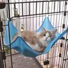 Регулируемый подвесной гамак для кошек, кровать для сна в домашней клетке для кошек, кровать для принятия солнечных ванн, место для отдыха в подвесной клетке