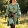 Faux Leather Medieval Belt Pouch Viking Waist Pack Set  Costume Cosplay Accessories