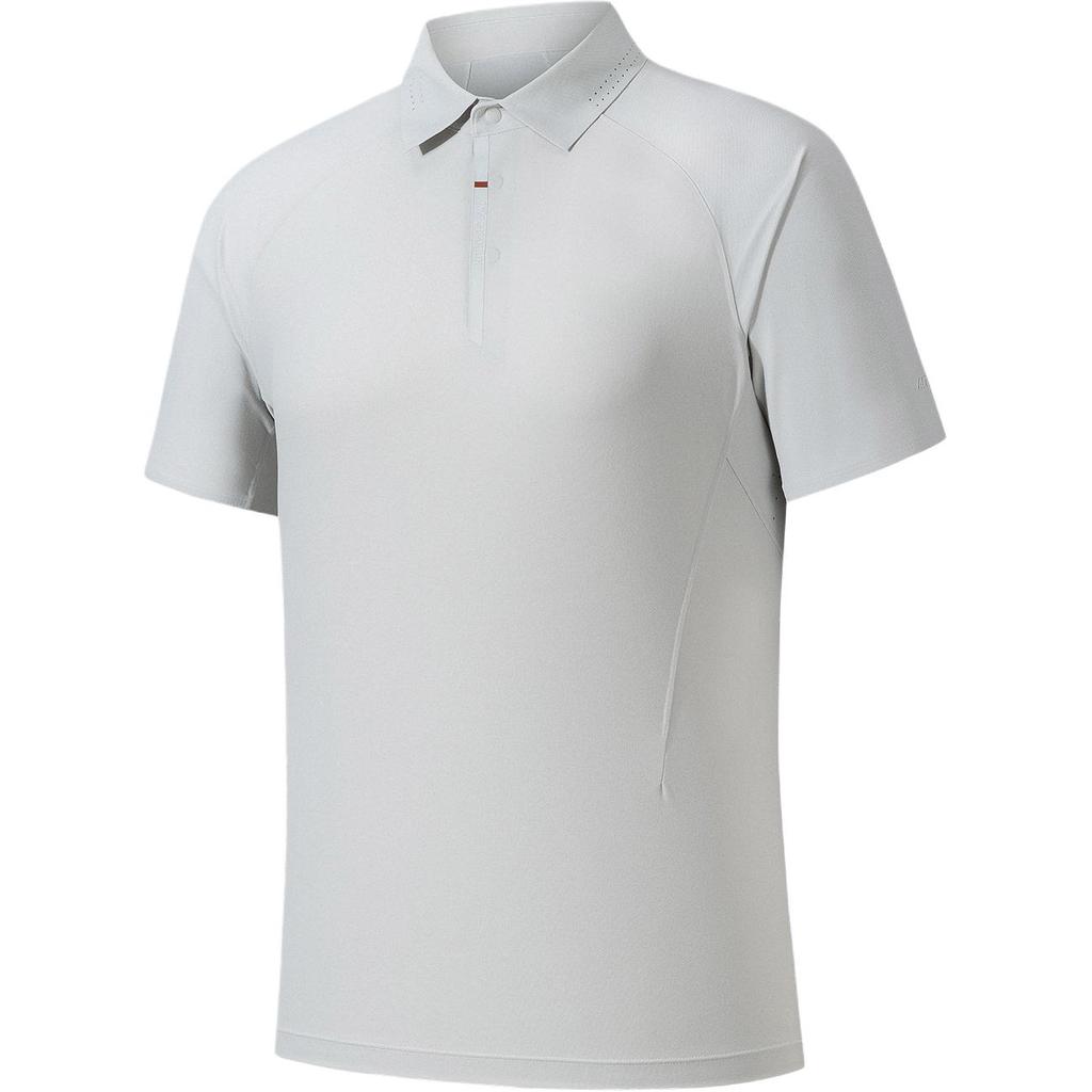 Anta Champion All-Weather Series Simple Solid Color Soft Versatile Short Sleeve Polo Shirt Men tops 152620126-4