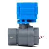 U.S. Solid Electric Ball Valve 9-36V AC/DC Electric Ball Valve, 2-Wire Automatic Return, Two