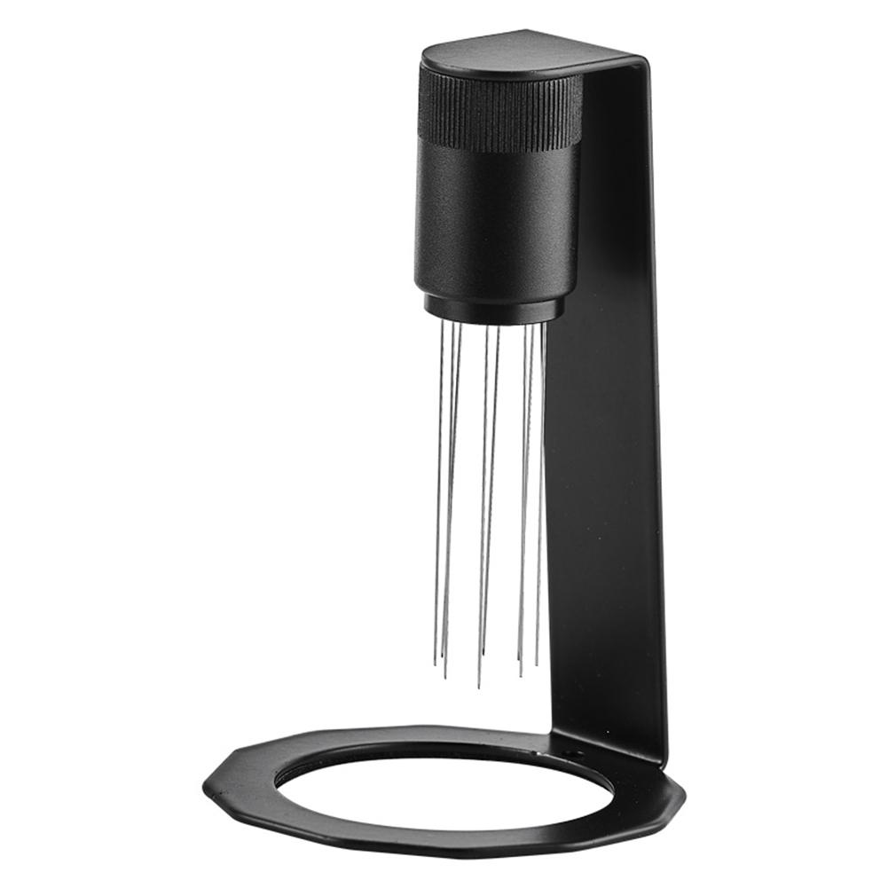 Игла для размешивания кофе эспрессо с 8 иглами WDT Tool Магнитная абсорбционная стойка Barista Инструмент для размешивания кофе