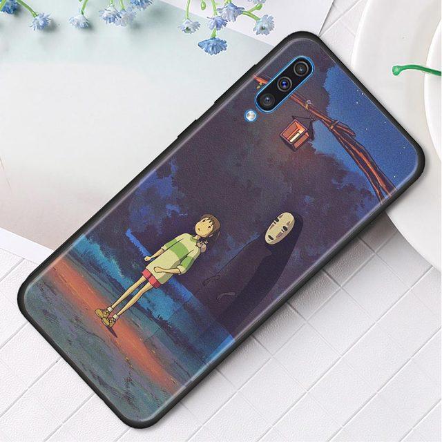 Силиконовый чехол для телефона Samsung Galaxy A50 A70 A10 A20e A30 A40 A20s A10s A10e A80 A90 A60 A30s, чехол в виде аниме «Унесенные призраками»