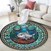 Adventure Icons Round Area Rug Under Office Chairs Bedroom Living Room Home Decor