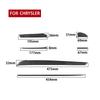 6Pcs Carbon Fiber Dashboard Panel Trim Cover Set Sticker For Chrysler 300 2011+