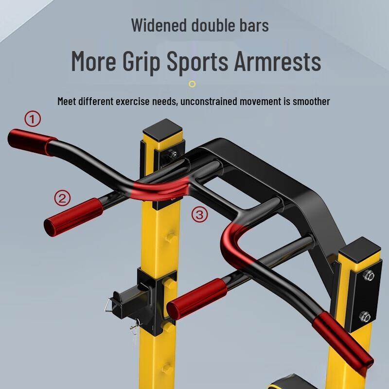WEZHO Multifunctional Squat and Pull-Up Station