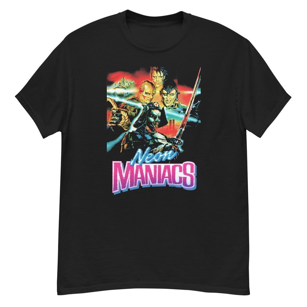 Neon Maniacs cult horror film fan art t-shirt
