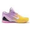 Nike Кроссовки для баскетбола Kobe 9 Амортизация Нескользящая Устойчивость к истиранию Сцепление Низкие Унисекс Фиолетовый Золотой FZ7334-100(Команда-9)-Случайные упаковочные пакеты
