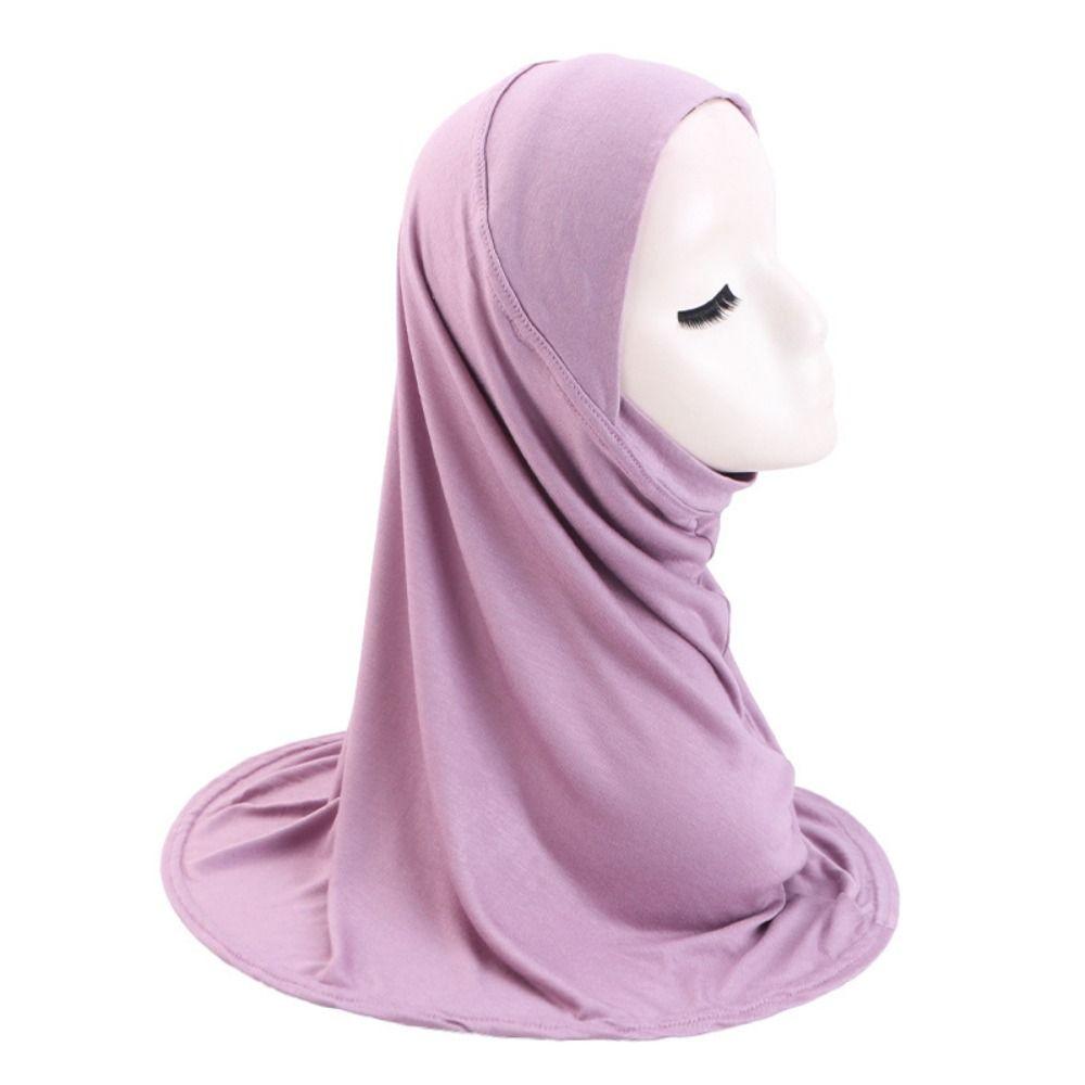 Modal Cotton Islamic Headscarf Rayon Cotton Turban Headband Turbans Muslim Hijab  For Women