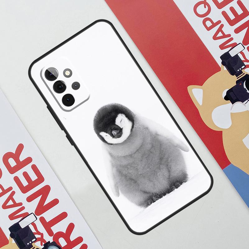 Чехол с пингвином, снег, арктическое животное, милый, для Samsung Galaxy A06 A16 A36 A56 A55 A35 A33 A53 A13 A23 A17 A54 A34 A14 A52 A32 A15