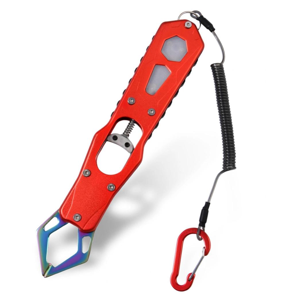 SPEEDWOX Fish Fish Lip Fish Fish Fishing Fishing Made of Stainless Steel 201 and Aluminum Alloy with Safety Cord To Prevent Perfect for Salt Pond Bass