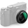 K&F CONCEPT Lens Black Mist 1/4 Filter Multi Coated HD Optical Glass Anti-Scratch Filter for Fuji X100F X100S X100T X100V X100V1