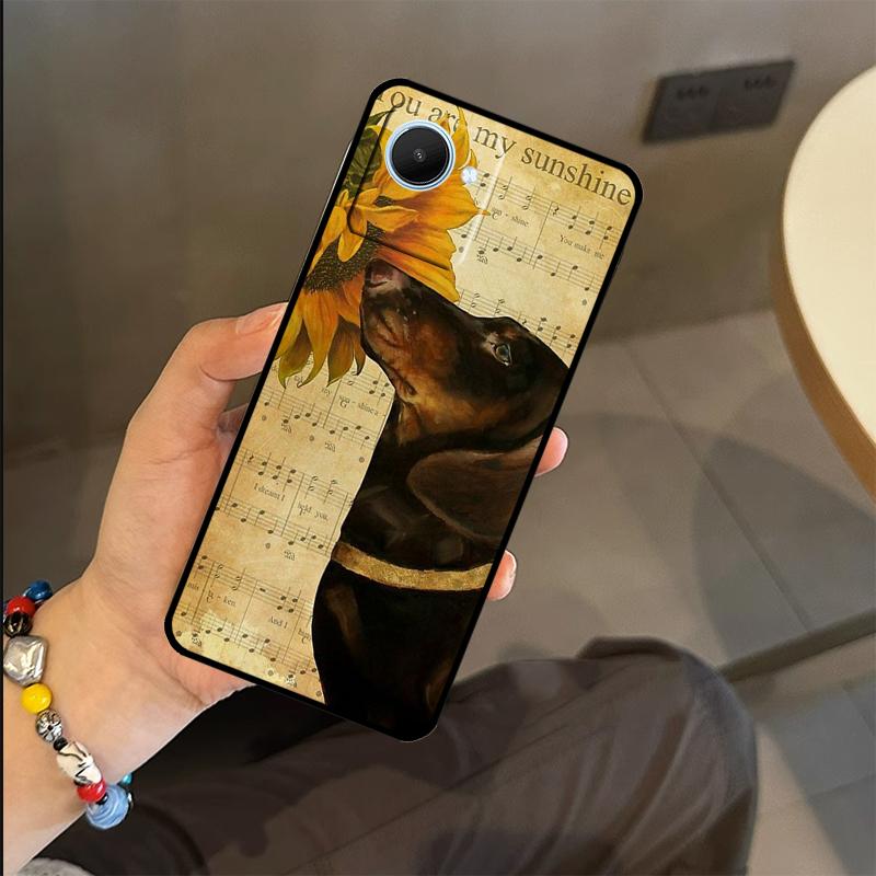 Dachshund Dog Animal Case For Realme C71 C75 C55 C51 C53 C25 C63 C61 C65 C67 GT6 GT7 Pro 11 12 13 14 15 Pro Plus
