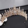 Bridal Crown Korean All-Match Princess Birthday Crown Gold Hair Accessories Wedding Dress Wedding Headdress