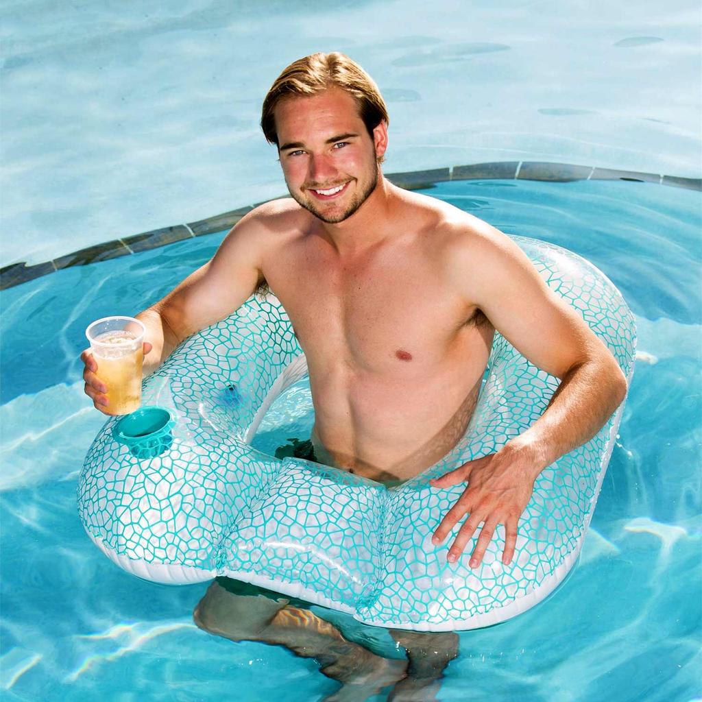 Inflatable Swimming Chair Blue Bestway 43097