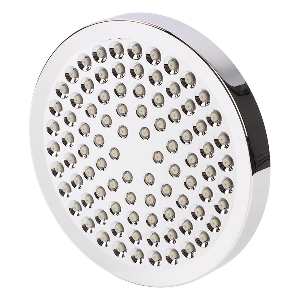 6in Shower Head Round High Pressure Bathroom Showerhead with Chrome Plated Finish for Home