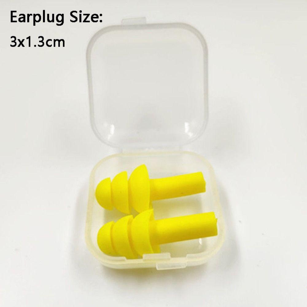 10 цветов беруши с коробкой водонепроницаемые принадлежности для плавания и дайвинга новые средства защиты слуха от храпа плавание