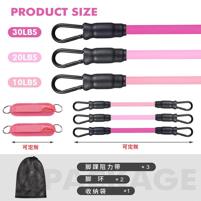 Эспандеры для ног с ремешком на щиколотке. Тренажер для фитнеса с бедрами. Упражнения с веревкой. Тренировка ягодиц для ног. Женская тренировка ягодиц.