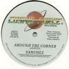 12inch Record SANCHEZ - Around The Corner / Version CFR9016 Cosmic Force 1990 US Reggae, Ska & Dub