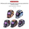 Auto-Darkening Head-Mounted Welding Helmet and Glasses for Argon Arc Welding