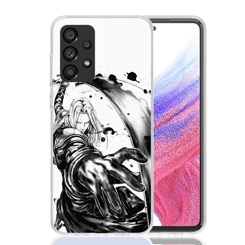 Чехол для телефона Аниме FINAL FANTASY 7 BloodyBeni Для Samsung Galaxy A17 A16 A14 A15 A13 A57 A56 A54 A55 A53 A37 A36 A34 A35 A33 A26 A