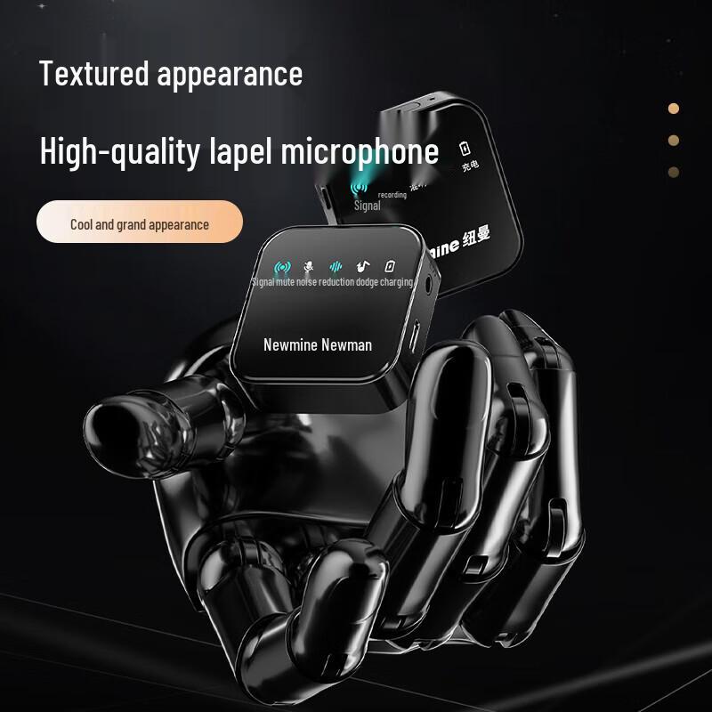Newsmy Wireless Lavalier Microphone