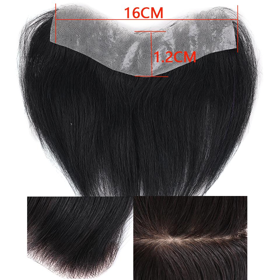 LUPU Синтетические парики на лбу, V-образные передние фассели, невидимые ленты для парика на лбу, мужские невидимые наклейки на парик