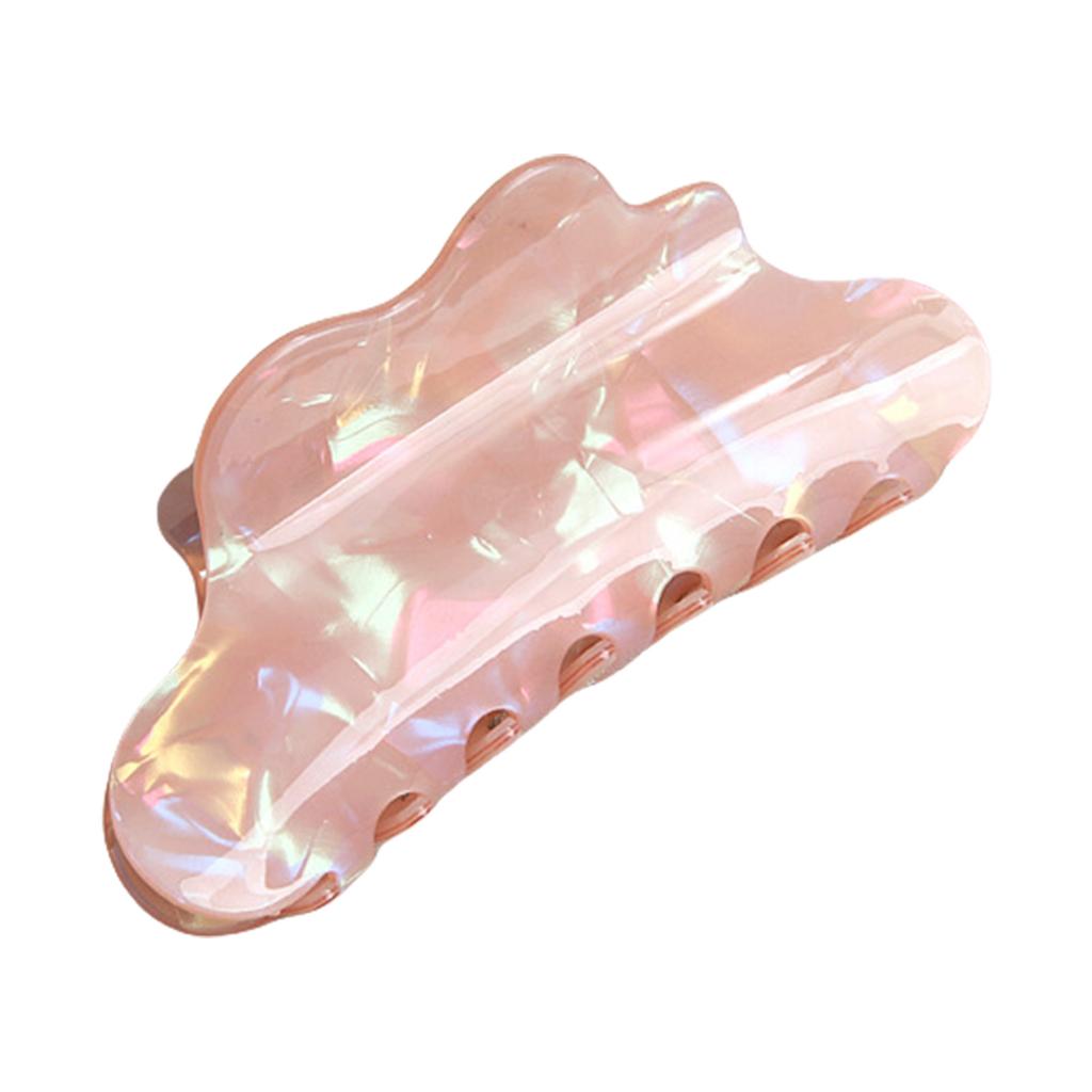 Aesthetic Hair Claw Clip Shimmering Hair Shaping Jaw Clip Ponytail Holder Spring Clamp for Female Various Hairstyles