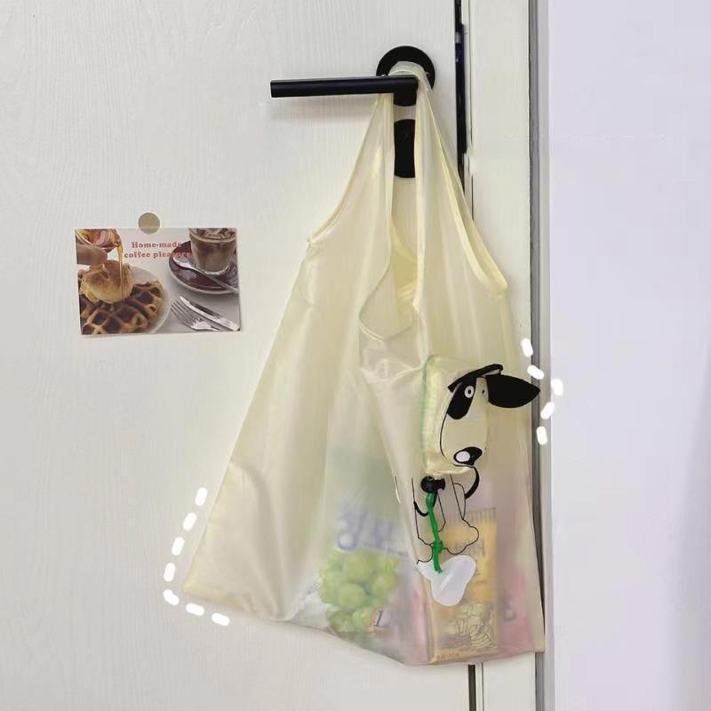 Мультяшная складная хозяйственная сумка, портативная, большой вместимости, экологичная сумка для супермаркета