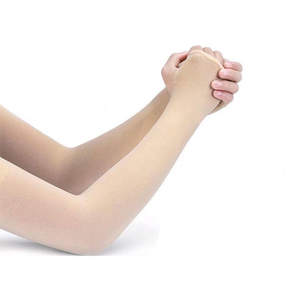 Ice Silk Cool Hand Sleeves Summer Arm Sleeve New Long Sleeves Women Men