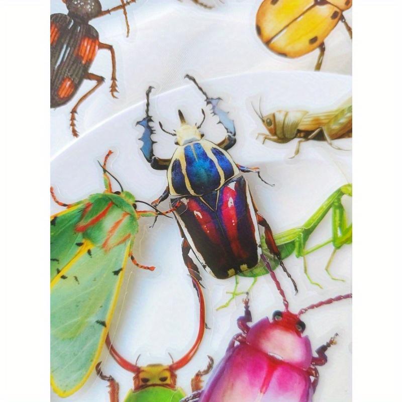 40 листов/упаковка Милые красочные птицы и насекомые Блокнот Декоративные наклейки Декоративные наклейки для скрапбукинга Этикетка Дневник Канцелярские товары Альбом Телефон