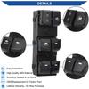 Power Window Switch Control Button For 2014-2016 Hyundai Elantra 93570-3X012 BLK