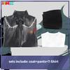 Myy Hero Academiaa Dabi Cosplay Costume Wig Jacket Coat T Shirt Halloween Party for Men Women S-XXXL